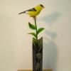 Goldfinch carved base